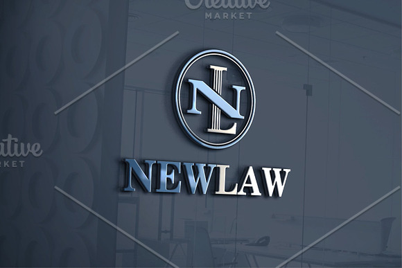 Letter N & L Logo | Law Logo in Logo Templates - product preview 3