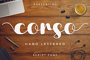 Corso Script Font