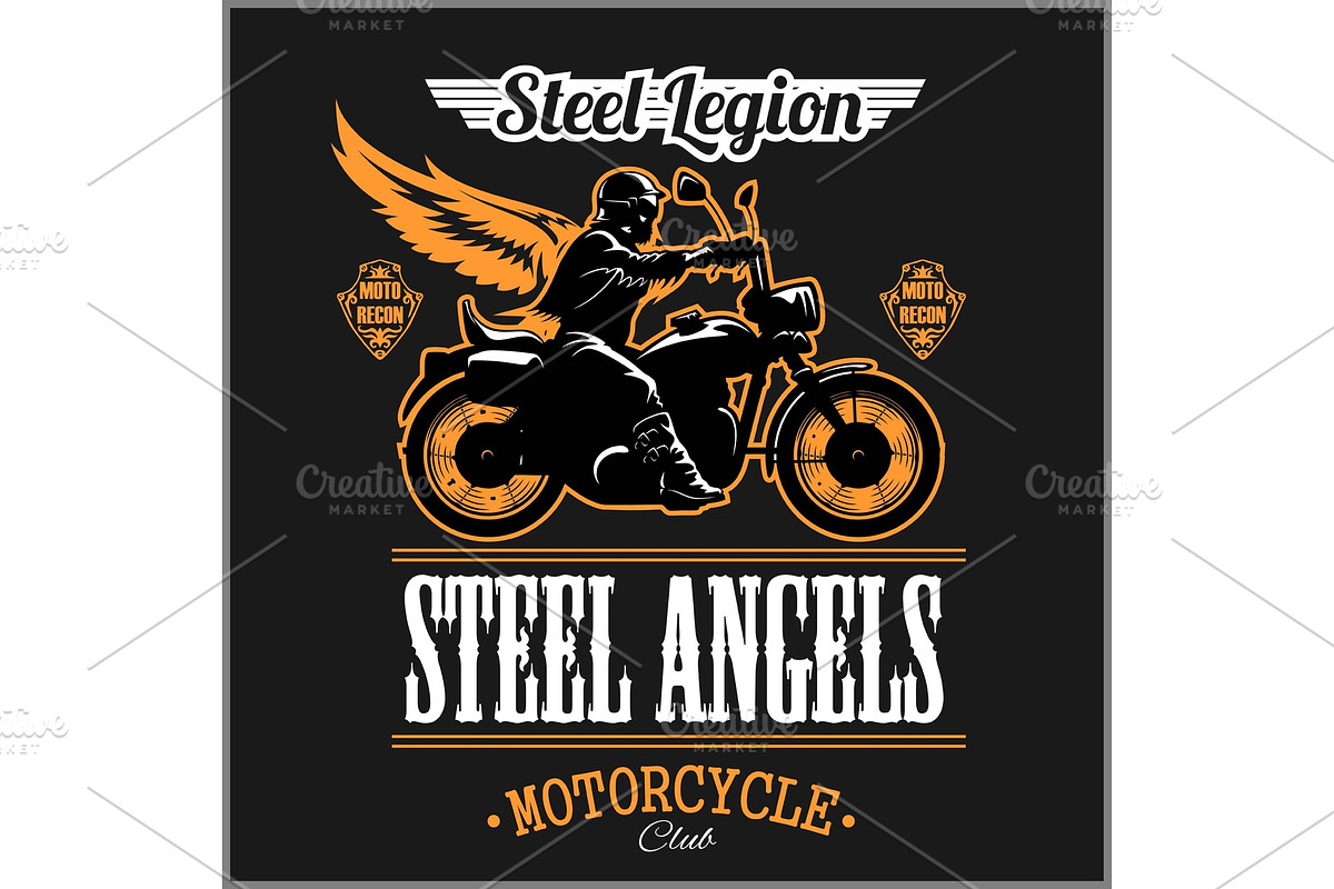 Stell Angels - Custom motorcycles in Illustrations - product preview 8