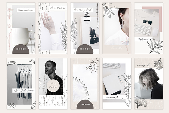 Instagram Photo Frames Templates in Instagram Templates - product preview 19
