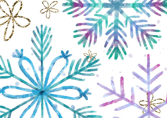 Snowflakes in Objects - product preview 5