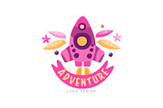 Adventure logo design, summer