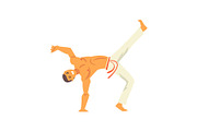 Capoeira Dancer Fighter Character