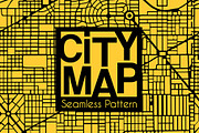 Abstract seamless city plan