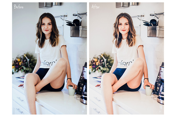 Warm & Airy Lightroom Presets in Add-Ons - product preview 3