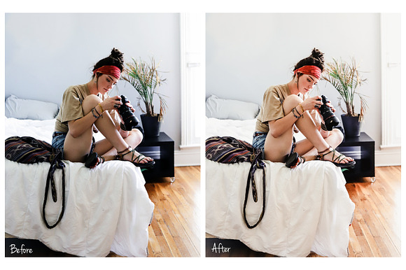 Warm & Airy Lightroom Presets in Add-Ons - product preview 4