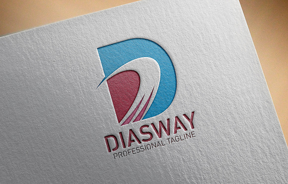 D Letter Logo in Logo Templates - product preview 4