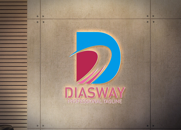 D Letter Logo in Logo Templates - product preview 5