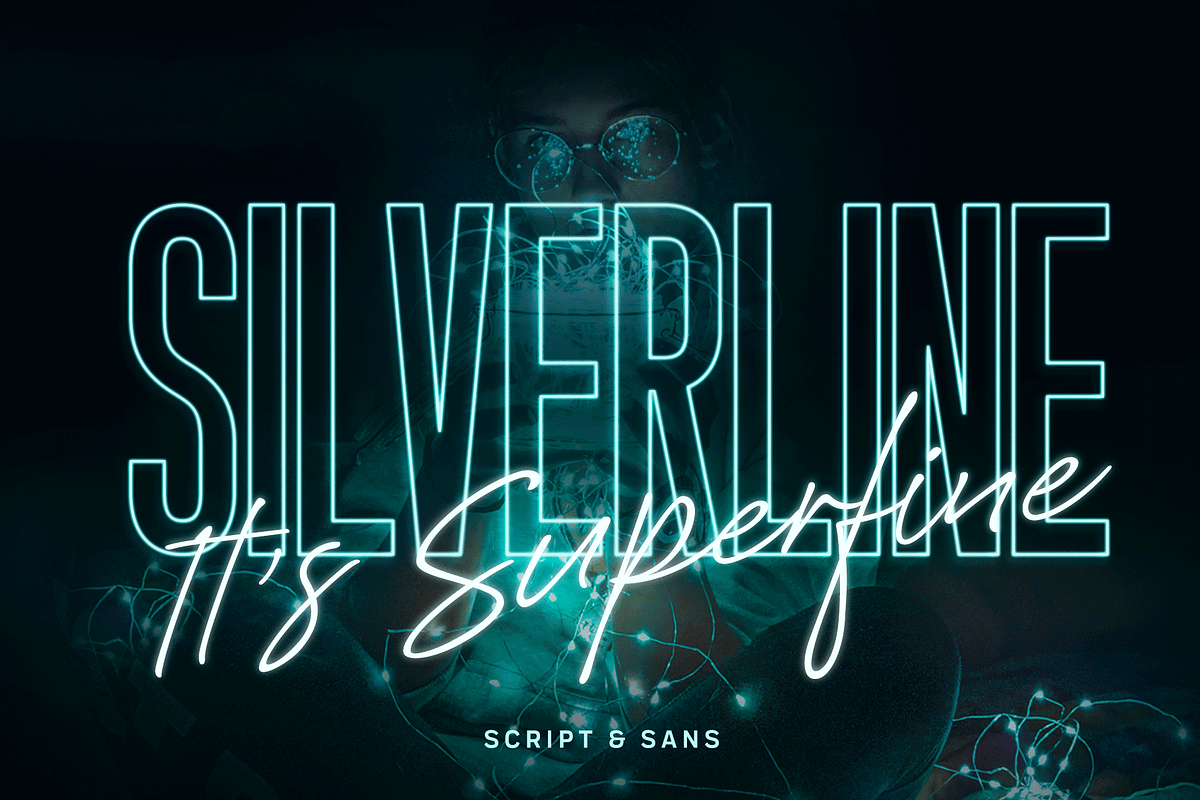 Silverline Font Duo in Script Fonts - product preview 8