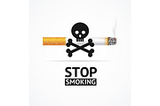 Stop Smoking Concept Banner 