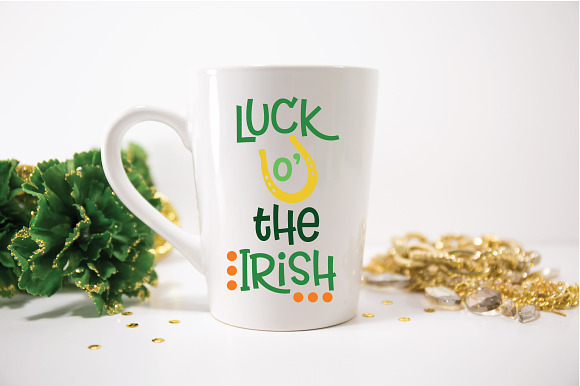 St Patricks Day SVG Cut File Bundle in Illustrations - product preview 3