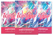 Worship Church Flyer