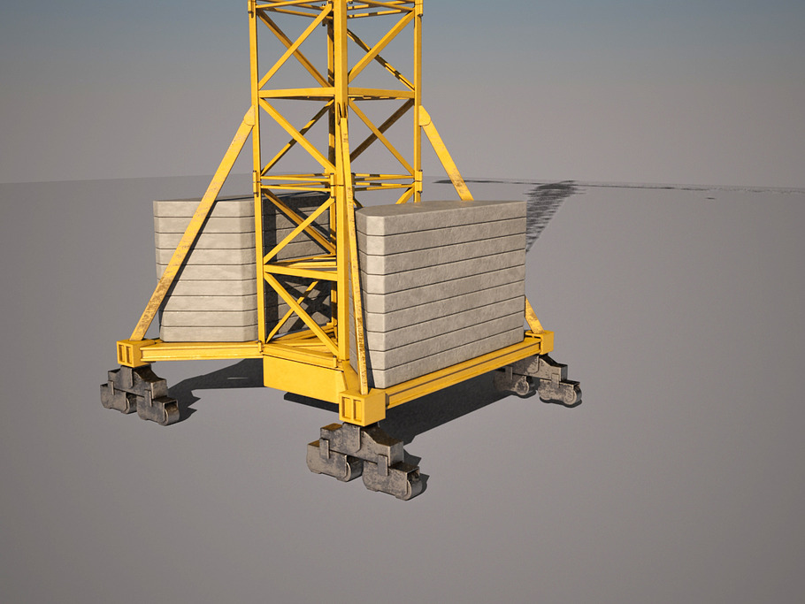 Tower Crane in Architecture - product preview 11