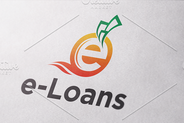 E-Loans | Letter E Logo