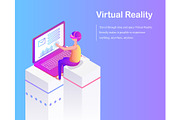 Virtual Reality Advertising Card