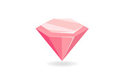 Pink Mineral Crystalic Precious