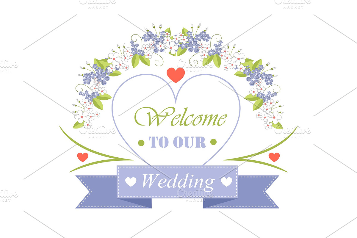 Welcome to Our Wedding Festive in Illustrations - product preview 8