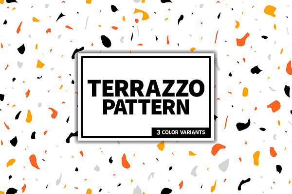 Terrazzo seamless pattern