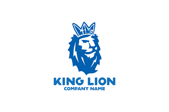 King Lion Logo in Logo Templates - product preview 1