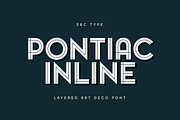 Pontiac Inline Font Collection