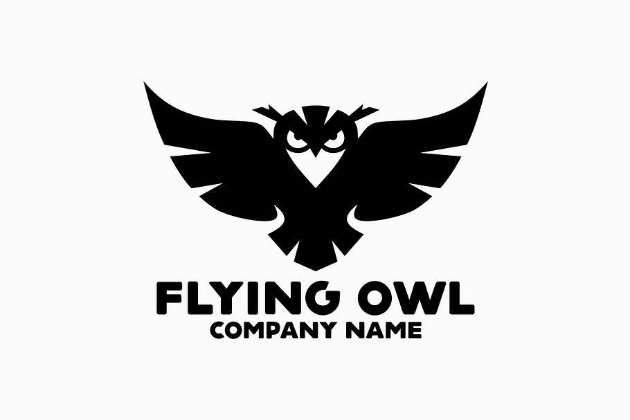 Flying Owl Logo in Logo Templates - product preview 8