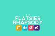 Flatsies Rhapsody Keynote Template
