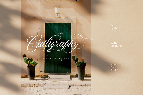 Scarlett | Elegant Calligraphy Font in Script Fonts - product preview 4