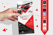 Rack Card | Rent A Car DL Flyer V-02