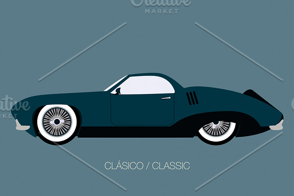 retro classical car