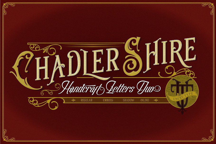 Chadlershire 80% OFF in Display Fonts - product preview 8