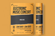 Electronic Music Flyer