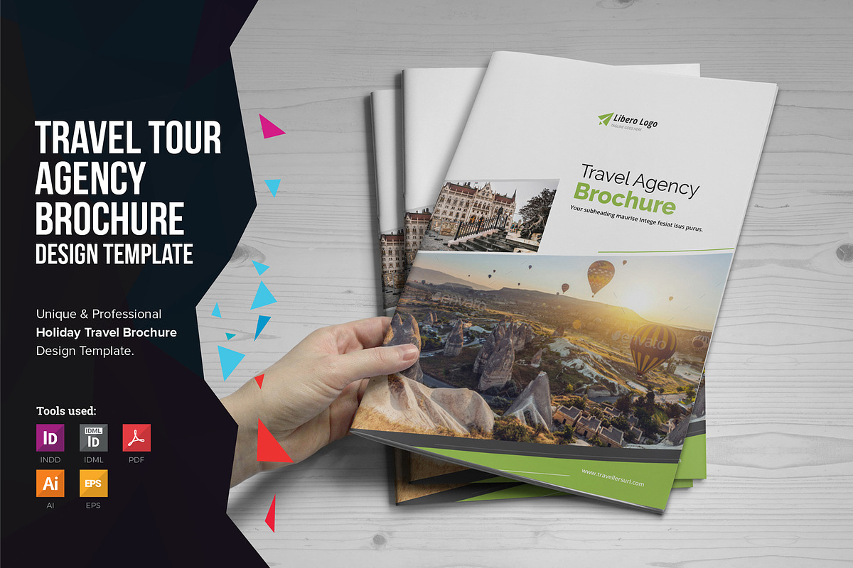 Holiday Travel Brochure Design v4 in Brochure Templates - product preview 8