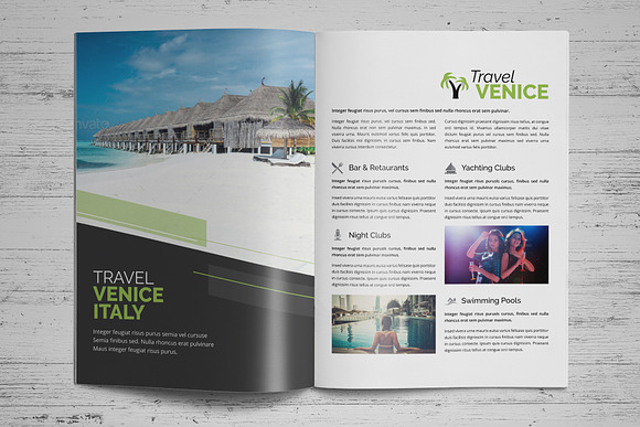 Holiday Travel Brochure Design v4 in Brochure Templates - product preview 3