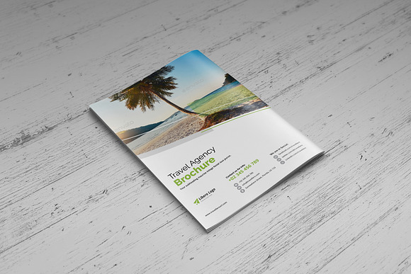 Holiday Travel Brochure Design v4 in Brochure Templates - product preview 7
