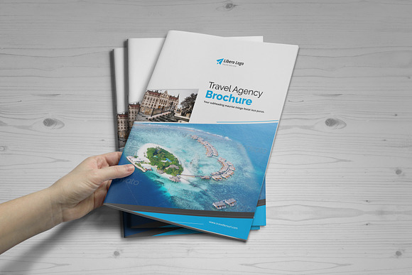Holiday Travel Brochure Design v4 in Brochure Templates - product preview 11
