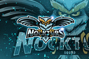 NocktursSquad - Mascot & Logo Esport