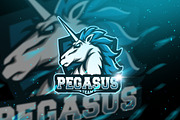 Pegasus - Mascot & Logo Esport