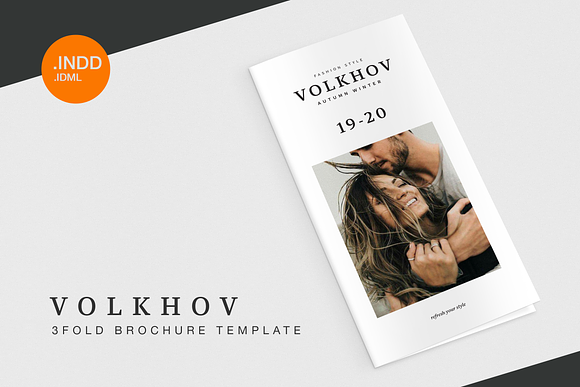 Volkorn 3fold Brochure in Brochure Templates - product preview 7