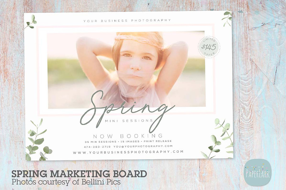 IE026 Spring Marketing Board in Flyer Templates - product preview 8