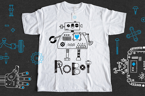 ROBOTICS for kids in Illustrations - product preview 2