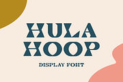 Hula Hoop - Fun Display Font