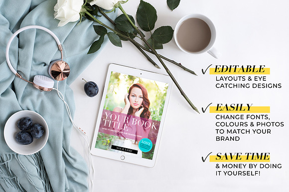 eBook Template - Canva, INDD & PSD in Magazine Templates - product preview 6