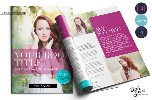 eBook Template - Canva, INDD & PSD in Magazine Templates - product preview 7