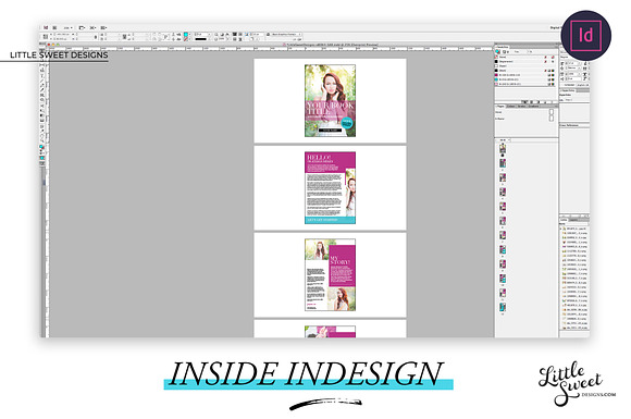 eBook Template - Canva, INDD & PSD in Magazine Templates - product preview 8
