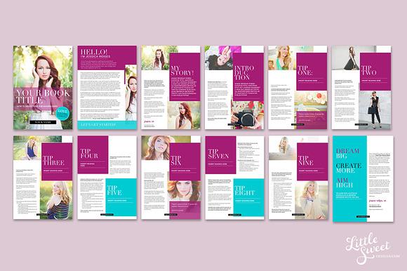 eBook Template - Canva, INDD & PSD in Magazine Templates - product preview 11