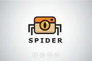 Spider Camera Logo Template