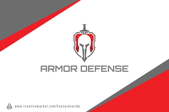 Armor Defense in Logo Templates - product preview 1