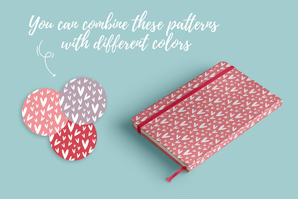 Valentines day - design kit in Illustrations - product preview 3