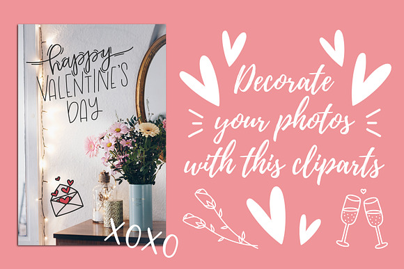 Valentines day - design kit in Illustrations - product preview 4