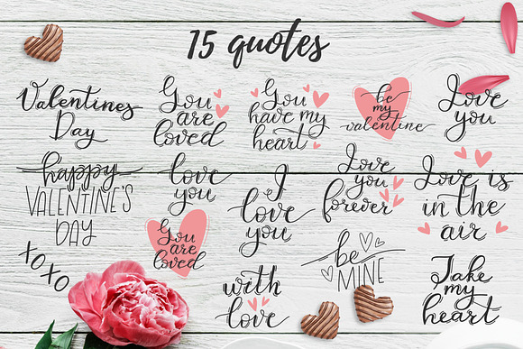 Valentines day - design kit in Illustrations - product preview 5
